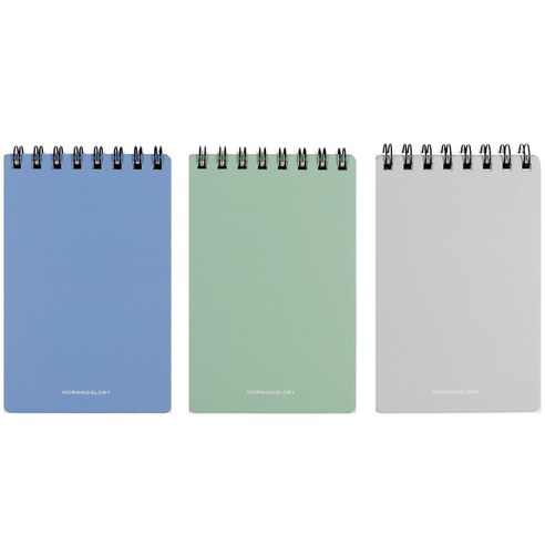 모닝글로리 2500 상철 포켓 마이모던 합지수첩 3종 x 4p 세트 80매, 블루 + 그린 + 그레이, 1세트