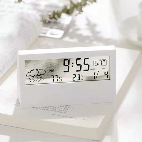 현대적 편의성과 실용성이 조화된 LCD 탁상 디지털 시계