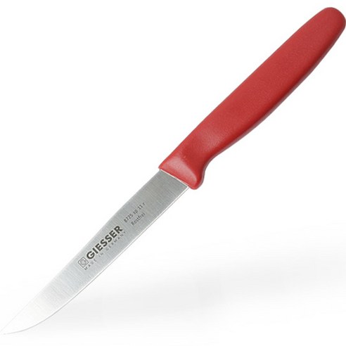 기셀 톱니 스테이크 나이프 11cm 8725wsp-11r, 레드, 1개