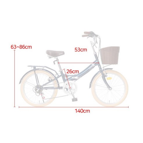 도시 이동을 위한 접이식 자전거: 바이맥스 접이식 미니 벨로 자전거 20 랑스