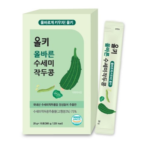 상쾌한 코, 활기찬 하루! 아주약품 올키 올바른 수세미작두콩