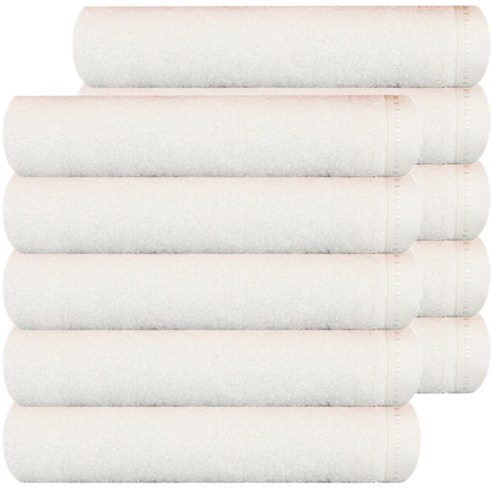송월타올 보네르 뱀부얀 수건 200g, 아이보리, 10개