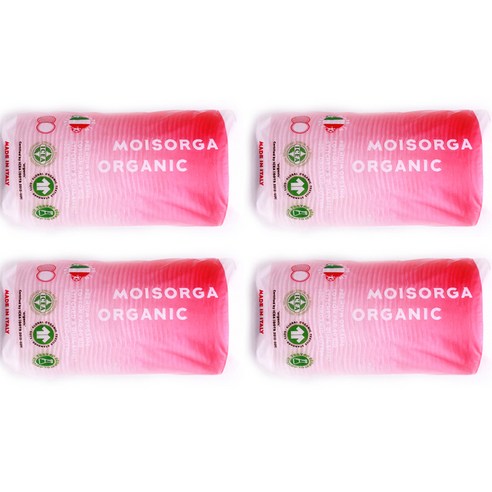 모이스올가 프리미엄 화장솜 빅 스티치 앤 듀얼이펙트, 50개입, 4개