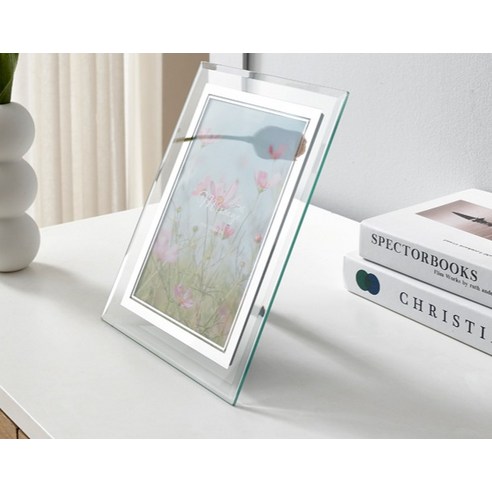 추억을 담아 빛내는 크리스탈 유리액자