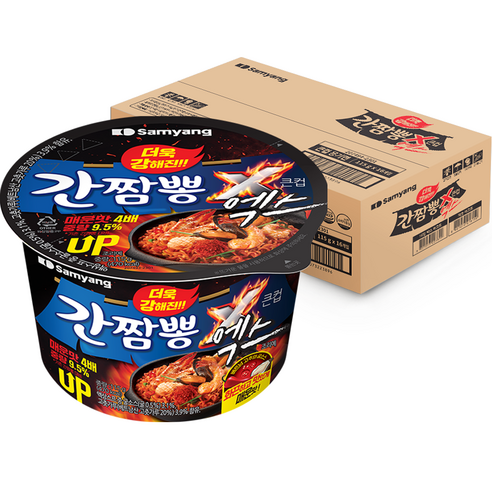 삼양 큰컵 간짬뽕 엑스 115g, 16개