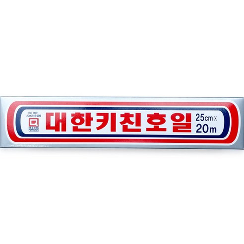 대한웰빙은박접시 키친호일 25cm x 20m, 1개