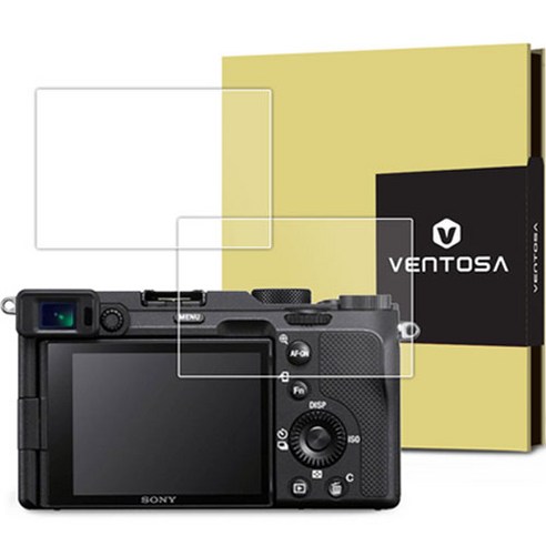 벤토사 소니 A7CR 카메라 강화유리 액정보호필름 2p 세트, VTS-CCDF, 1세트