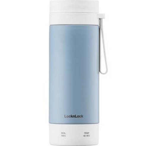 락앤락 리틀럽 마망 가열텀블러 스카이블루 300ml, EJC723