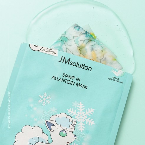 제이엠솔루션 포켓몬 스템프 인 알란토인 마스크팩 30ml, 10개입, 1개