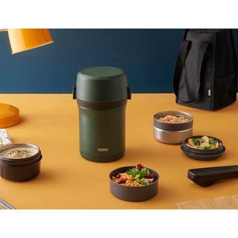 언제 어디서나 따뜻한 식사를 즐길 수 있는 써모스 도시락