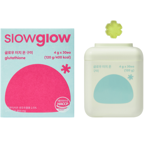 슬로우글로우 글로우 터치 온 구미 젤리 30p, 120g, 1개