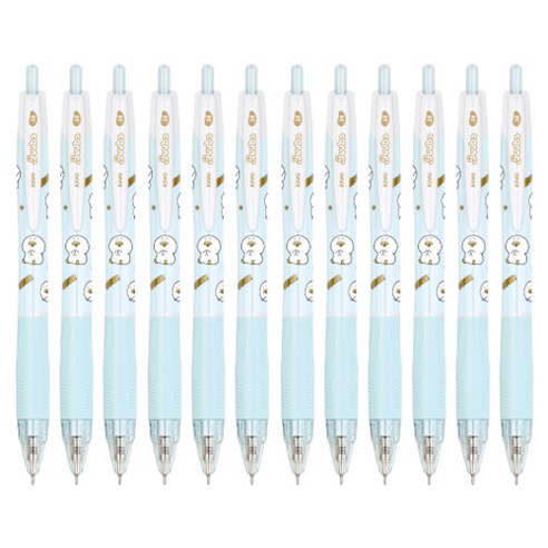 자바펜 쭈바프렌즈 N 제트라인 오덕 0.38mm, 민트, 12개