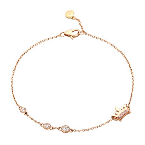 제이에스티나 여성용 Rosa Sogno Tiara 팔찌 JJT1BQ4AF960R47S0 + 쇼핑백 세트