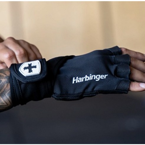 손목 통증을 완화하고 헬스 운동을 편안하게 즐기는 데 도움이 되는 하빈져 프로 리스트랩 글러브