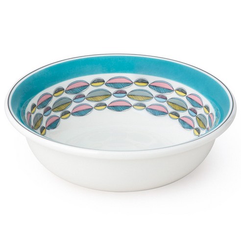 포트메리온 웨스털리 로우볼 14cm, 청록색, 1개