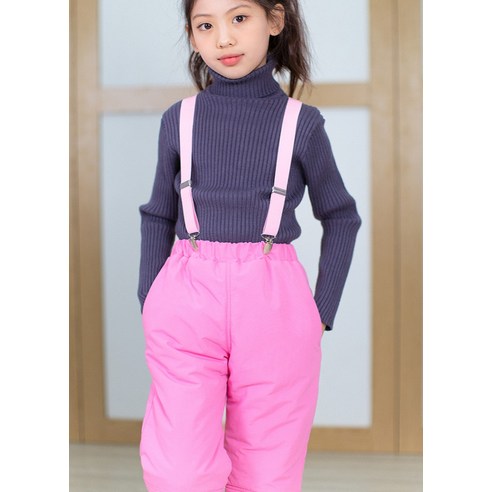 높은 품질과 신뢰성을 보장하는 오렌지다몸 아동용 DM 스키바지 + 멜빵 세트