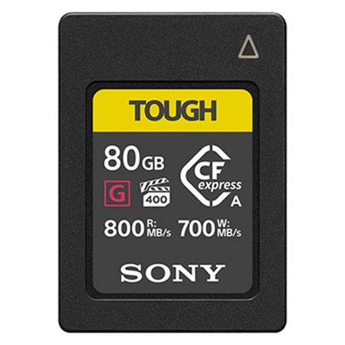 소니 CFexpress TOUGH Type A 메모리 카드 CEA-G80T, 80GB