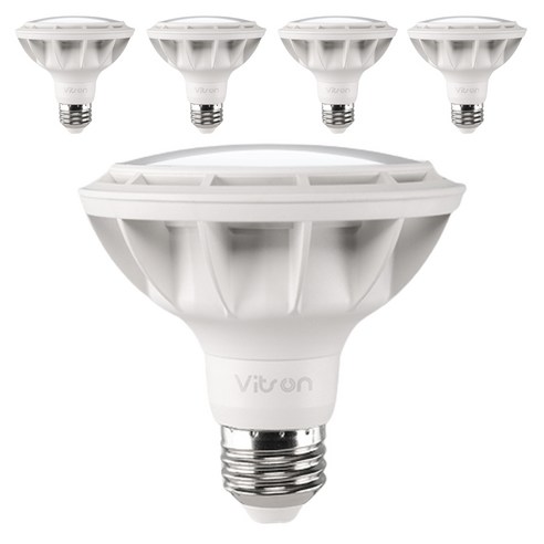 원하 비츠온 스포트 확산형 LED 전구 화이트 15W PAR30, 주광색, 5개