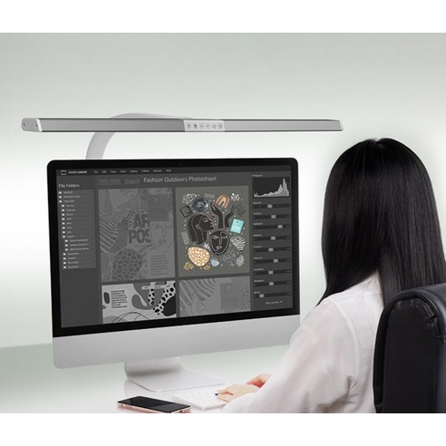 파파 LED 와이드 스탠드 800B 프로, 화이트