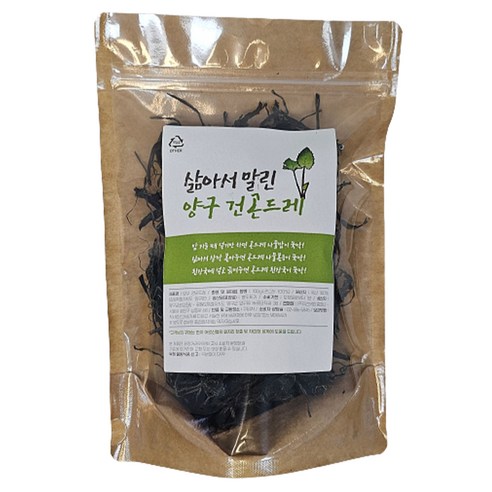 도담들 삶아서 말린 양구 건곤드레, 30g, 1개