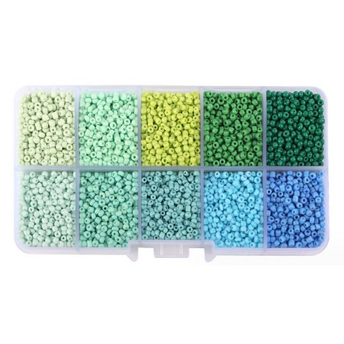 알로데 알록달록 시드비즈 DIY 키트 2mm 세트, TYPE 04, 1세트