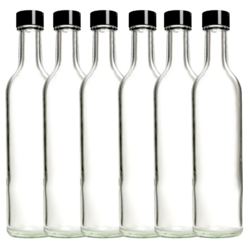 경성리빙테크 원형 오일병, 300ml, 6개
