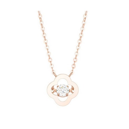 제이에스티나 여성용 CLOVIA MIOELLO 14K 목걸이 JJCLNQ3BS150R4420, 여성의 아름다움을 돋보이게 할 품격의 쥬얼리