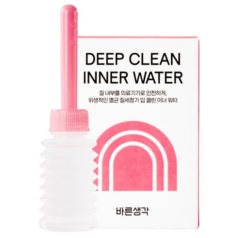 바른생각 딥 클린 이너 워터, 50ml, 1개