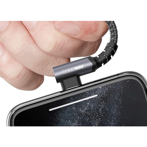 빠르고 편리한 아이폰 충전을 위한 코드웨이 USB C타입-라이트닝 케이블