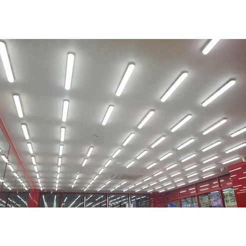 합리적인 가격으로 공간을 밝히는 빛, 장수램프 LED 일자 천장등