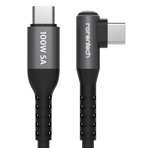 Read more about the article 로랜텍 L자형 100W 5A C to C PD 초고속충전 케이블: 편리한 사용과 강력한 성능