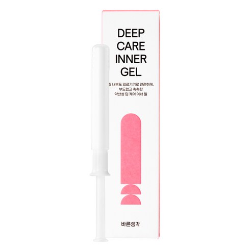 바른생각 딥 케어 이너 젤 주사기형 3p, 1개, 6.9g