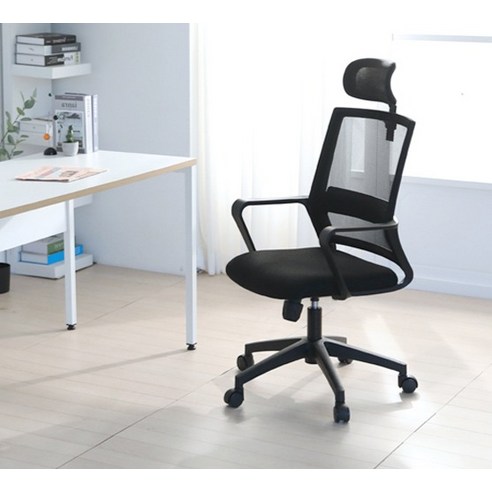 린백 사무실 책상용 컴퓨터 메쉬 의자 헤더형: 편안함과 지지력을 갖춘 고품질 사무실 의자