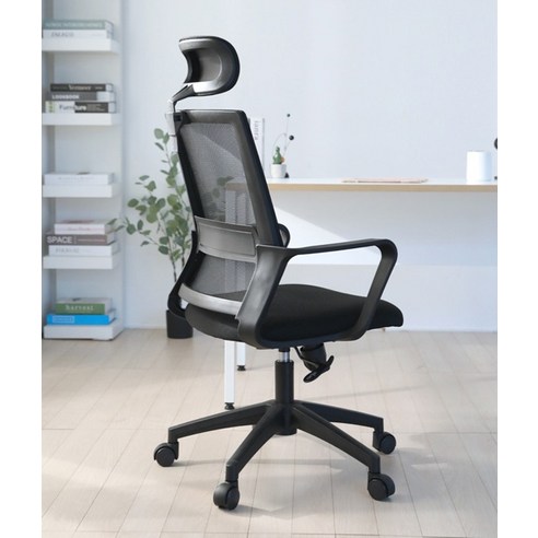 린백 사무실 책상용 컴퓨터 메쉬 의자 헤더형: 편안함과 지지력을 갖춘 고품질 사무실 의자