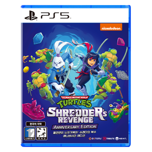 PS5 돌연변이 닌자 거북이 슈레더의 복수 애니버서리 에디션 한국어판