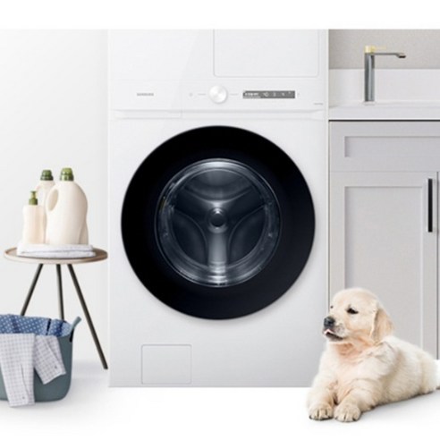 스마트하고 지속 가능한 세탁 경험을 위한 삼성 비스포크 그랑데 AI 원바디 Top Fit 세탁기+건조기
