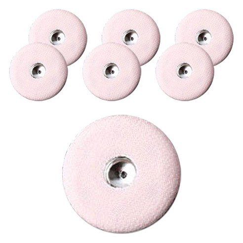 동대문단추왕 싸개 스냅 똑딱이 단추 15mm, 7개, 라이트핑크