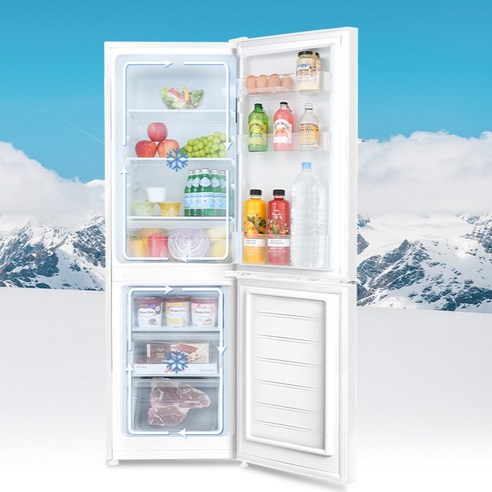 루컴즈 157L 상냉장 하냉동 콤비 일반형냉장고: 에너지 효율적이고 편리한 식품 보관 솔루션