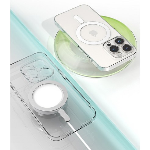 투명한 디자인과 강력한 자력 오리모가 돋보이는 신지모루 휴대폰 케이스
