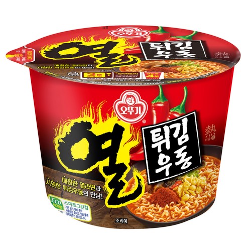 오뚜기 열튀김우동 100g, 1개