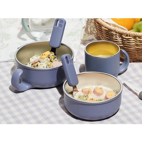 엄마의 사랑으로 만든 안전한 식탁, 마더케이 허그 스테인리스 식기 세트