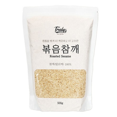 trudys 탈피 볶음 통참깨, 500g, 1개 베트남참깨 Best Top5