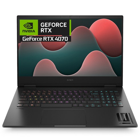 HP 2024 오멘 16 코어i9 인텔 14세대 지포스 RTX 4070, Shadow Black, 512GB, 32GB, WIN11 Pro, 16-wf1039TX