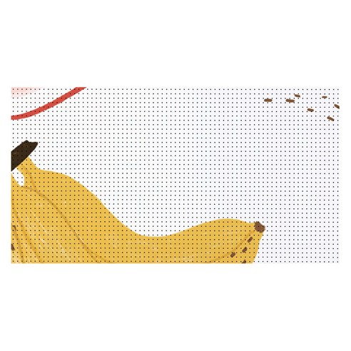 타공판닷컴 프린팅 타공판 800 x 1500 mm 바나나, 1개, 혼합색상