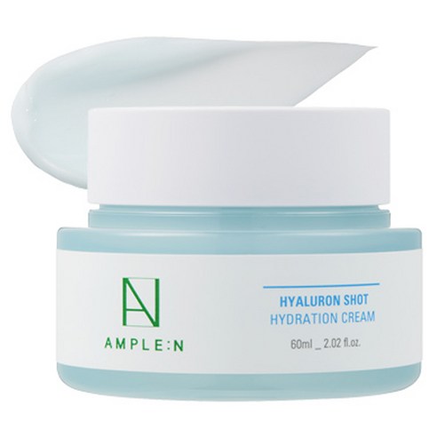 앰플엔 히알루론샷 수분 크림, 60ml, 1개 히알루론산앰플 앰플엔 히알루론샷 수분 크림, 60ml, 1개 히알루론산앰플