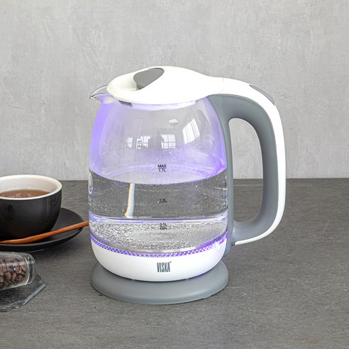 주방의 품격을 높이는 비스카 마이 키친 유리 전기주전자, 완벽한 선택!