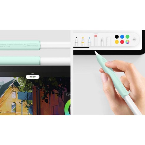 엘라고 애플펜슬 실리콘 그립으로 미끄러움 없이 편안하게 드로잉하세요!