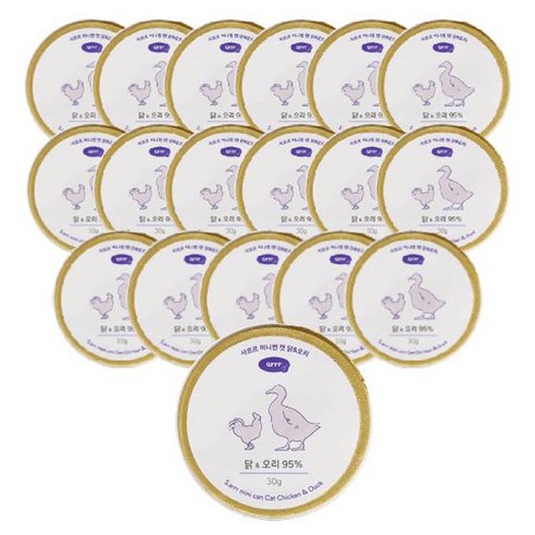 동원아르르 사르르 미니캔 캣 대용량 간식, 혼합맛(닭/오리), 540g, 1개