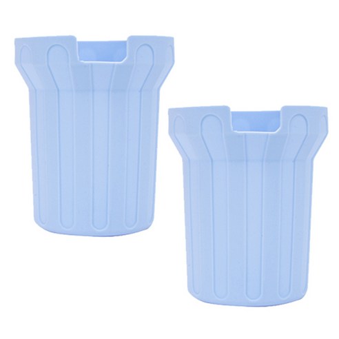 블럭마트 텀블러 바닥보호 실리콘커버 900ml, 블루, 2개