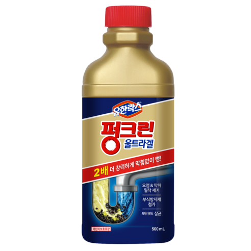 펑크린 울트라겔 배수구 세정제, 500ml, 1개